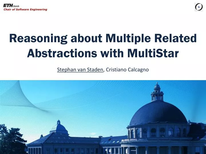 reasoning about multiple related abstractions with multistar