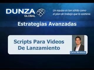 scripts para videos de lanzamiento