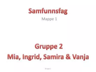 mappe 1
