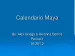 Calendario Maya - slide 1