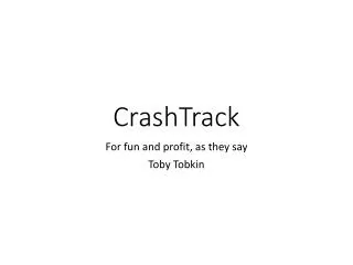 CrashTrack