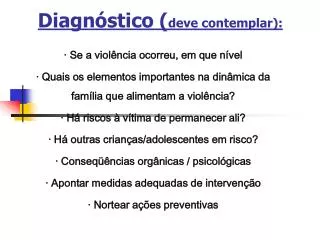 diagn stico deve contemplar