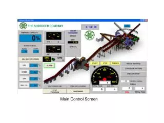 Main Control Screen