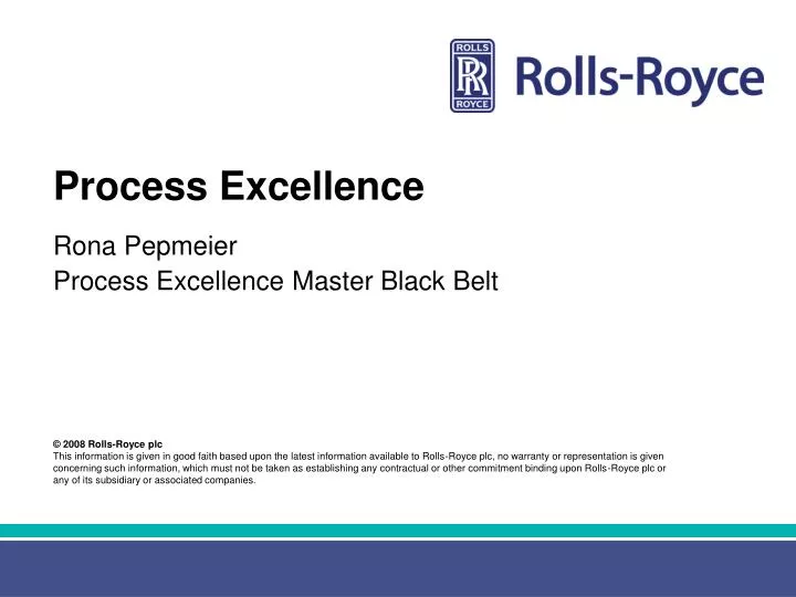 process excellence