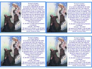 “Yo soy la Carmen. - ¿La Virgen Madre?
