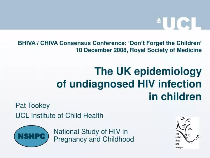 national study of hiv in pregnancy and childhood