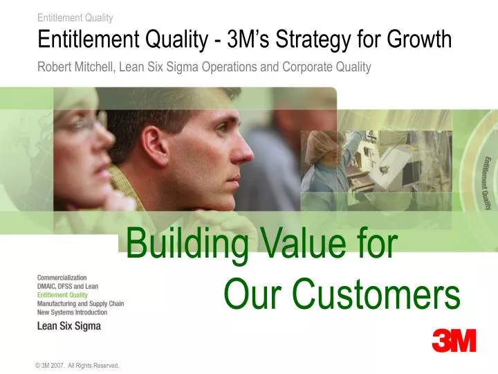 entitlement quality 3m s strategy for growth