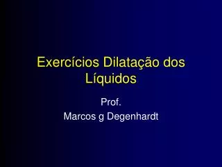 exerc cios dilata o dos l quidos