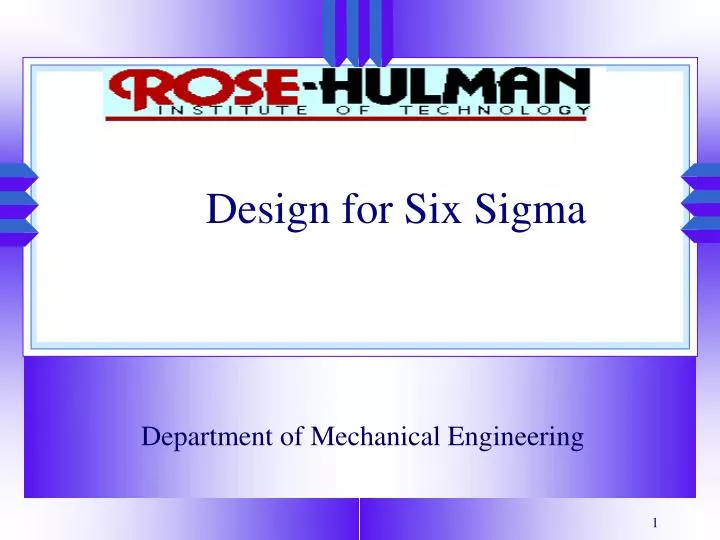 design for six sigma