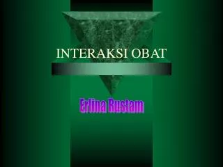interaksi obat