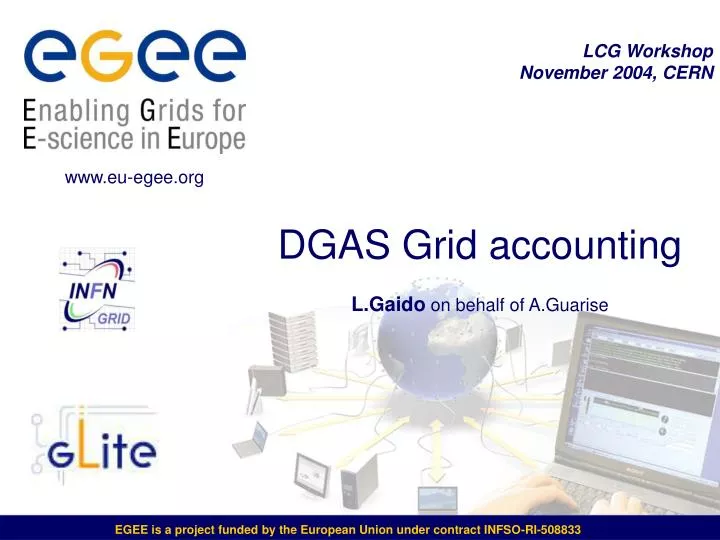 dgas grid accounting l gaido on behalf of a guarise