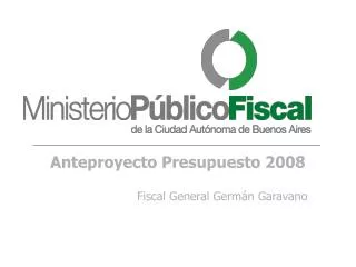 anteproyecto presupuesto 2008