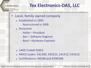 Tex Electronics-DAS, LLC