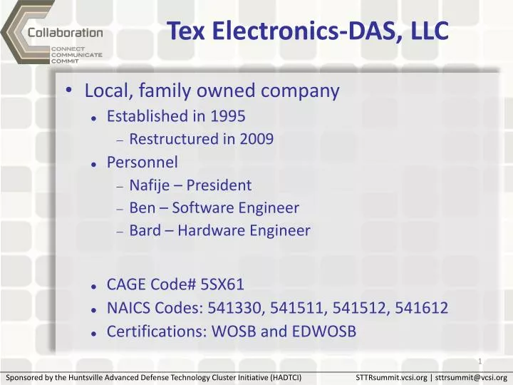 tex electronics das llc