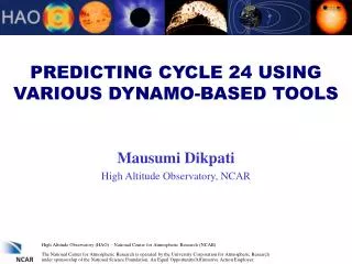 PREDICTING CYCLE 24 USING VARIOUS DYNAMO-BASED TOOLS