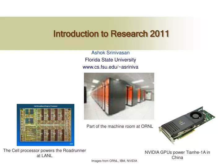 introduction to research 2011