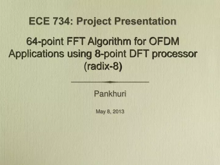 ece 734 project presentation