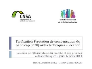 tarification prestation de compensation du handicap pch aides techniques location