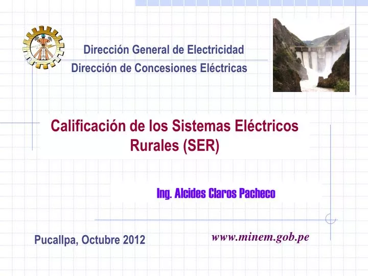 calificaci n de los sistemas el ctricos rurales ser