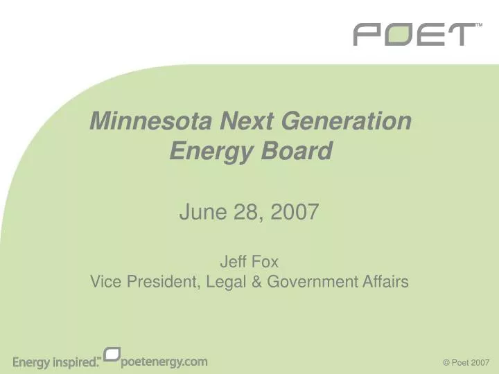 minnesota next generation energy board