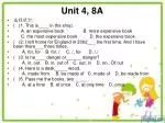 Unit 4, 8A - slide 1