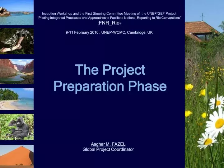 the project preparation phase