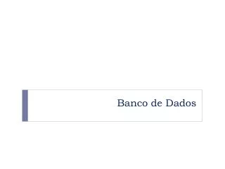 banco de dados