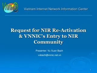 Vietnam Internet Network Information Center