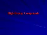 High Energy Compounds - slide 1