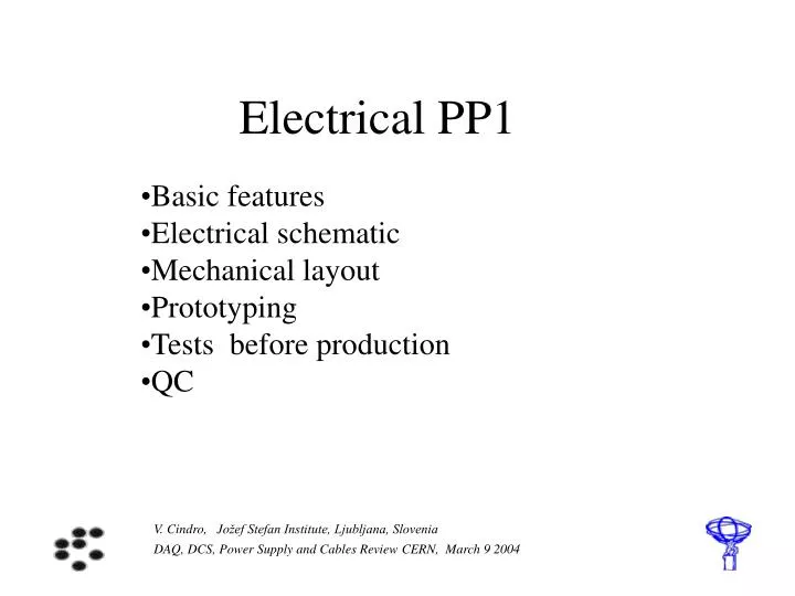 electrical pp1
