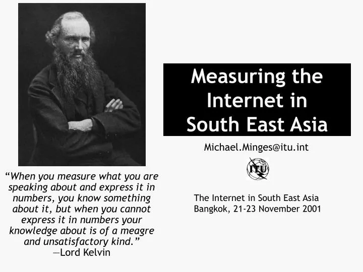 measuring the internet in south east asia