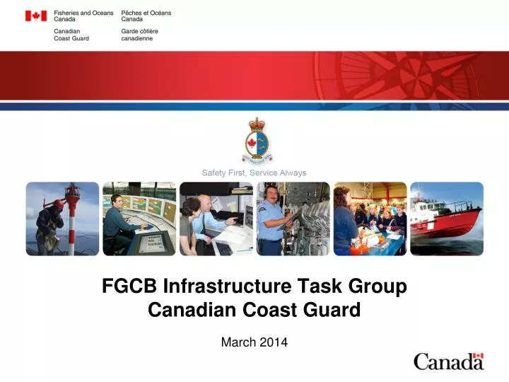 fgcb infrastructure task group canadian coast guard