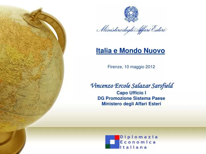 italia e mondo nuovo firenze 10 maggio 2012