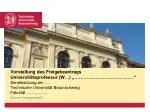 Entwicklungsplanung, Profil in der Lehre - slide 1