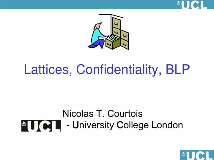 lattices confidentiality blp