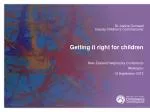 Addressing Child Health and Poverty: Insights from New Zealand's Respiratory Conference - slide 1