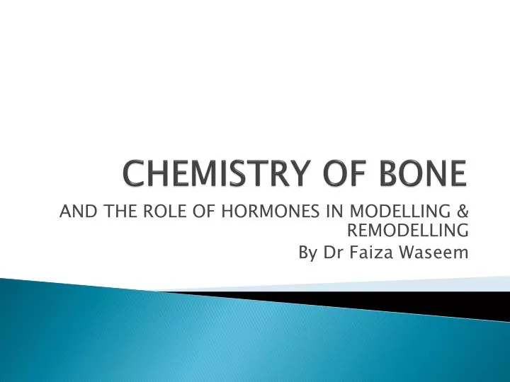 chemistry of bone