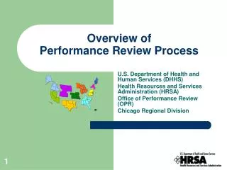 Overview of Performance Review Process