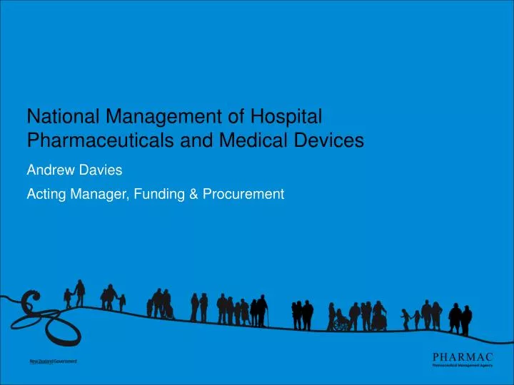 national management of hospital pharmaceuticals and medical devices