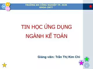 tr ng h c ng nghi p tp hcm khoa cntt