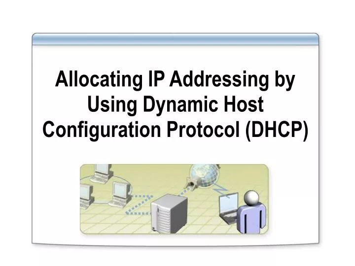 allocating ip addressing by using dynamic host configuration protocol dhcp