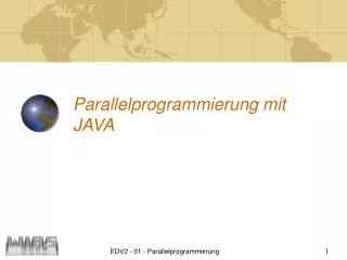 parallelprogrammierung mit java