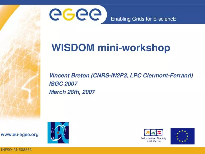 wisdom mini workshop