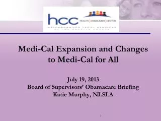 How does Medi-Cal Change in 2014?
