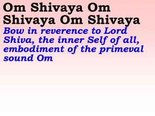 1187 Ver06L Om Sivaya Om Shivaya Om Shivaya Shambho Shankara Tandava Priyakara
