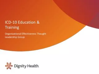 ICD-10 Education &amp; Training