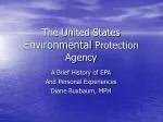 The United States Environmental Protection Agency