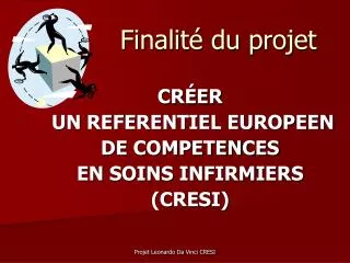 finalit du projet