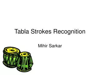 Tabla Strokes Recognition