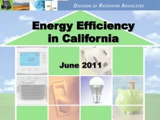 Energy Efficiency in California